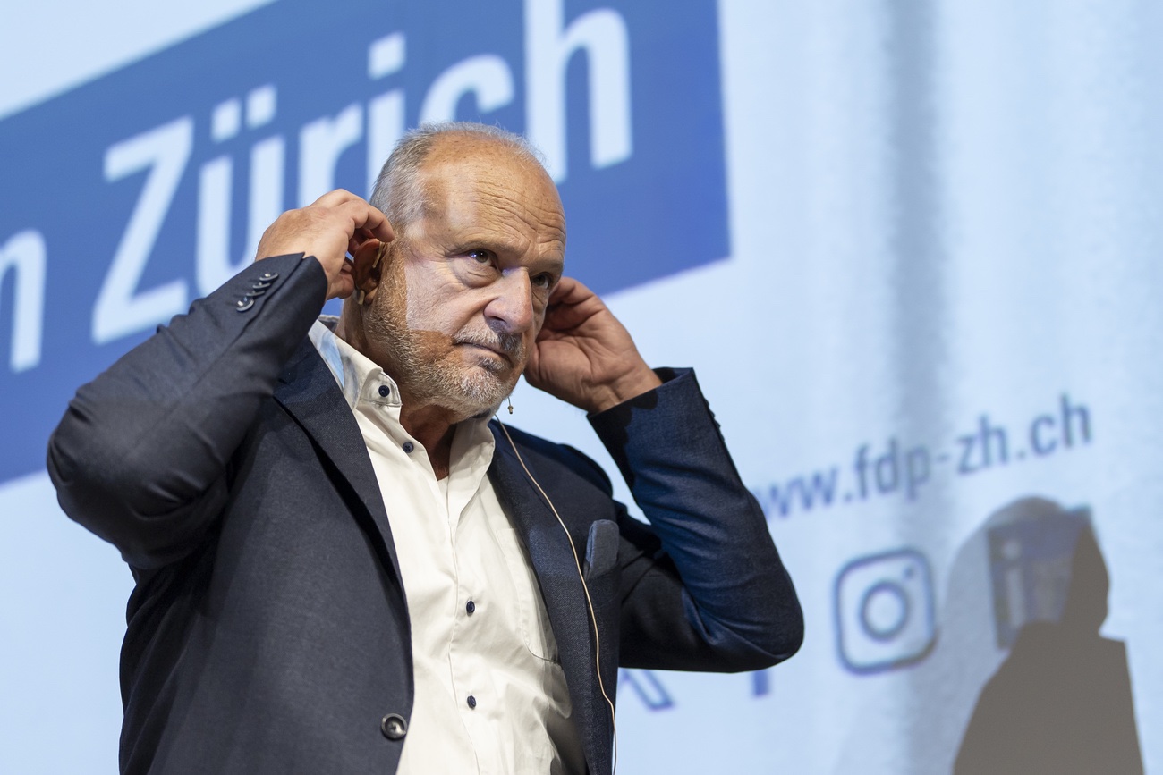 Filippo Leutenegger, Präsident der Zürcher FDP. Bild: Keystone