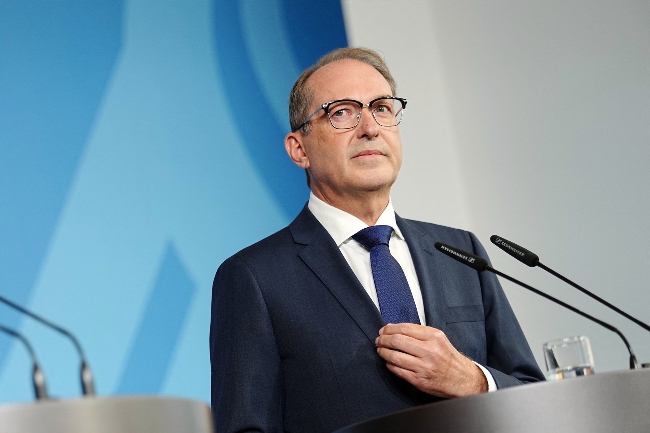 Alexander Dobrindt, Innenminister zum Drohnenanschlag von Leipzig: Alles deutet auf eine Urheberschaft von Russland hin. Bild: Keystone