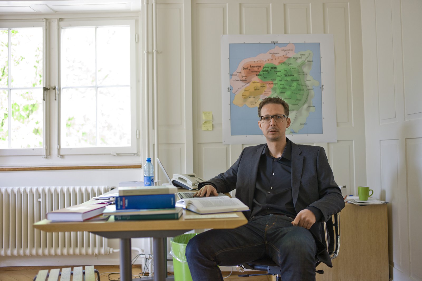 «Die SVP hat dazugelernt»: Politologe Hermann. Bild: Keystone-SDA