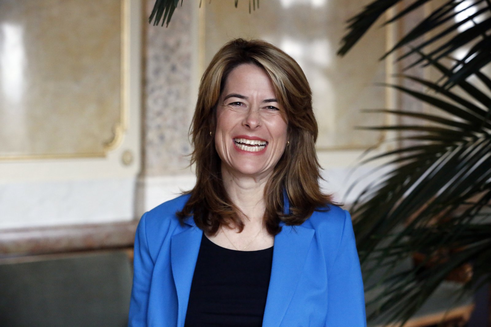 Einst Freundin der Automobilbranche und nun deren Gegnerin: FDP-Präsidentin Petra Gössi. (Bild: Ruben Sprich.)