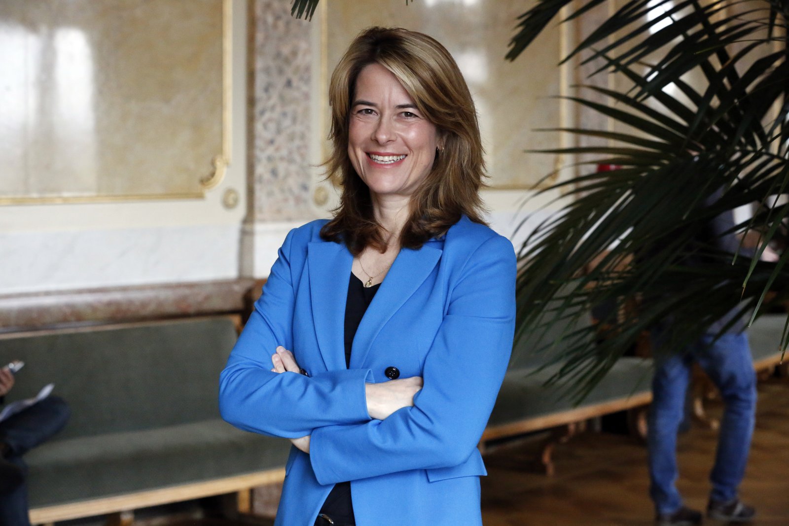 Eine Mehrheit der FDP-Sympathisanten macht ihren Kurswechsel nicht mit: Parteipräsidentin Petra Gössi. (Bild: Ruben Sprich)