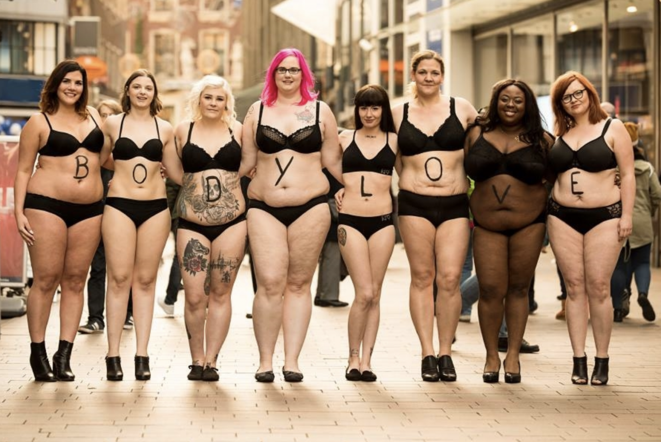 «Fett» ist nichts Negatives: Fat-Empowerment-Aktivisten in den USA.