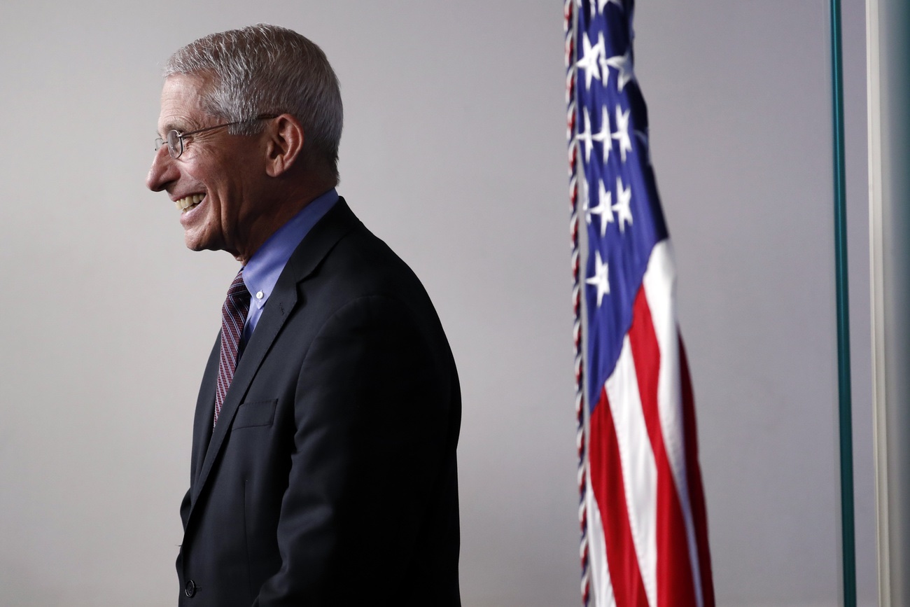Anthony Fauci, Herr über Corona. Bild: Keystone