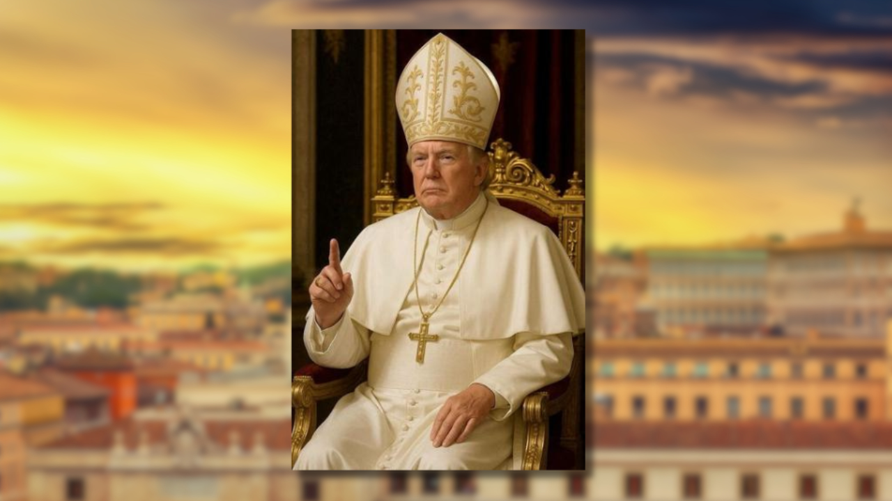 Papst Donaldus I. Bild: Instagram