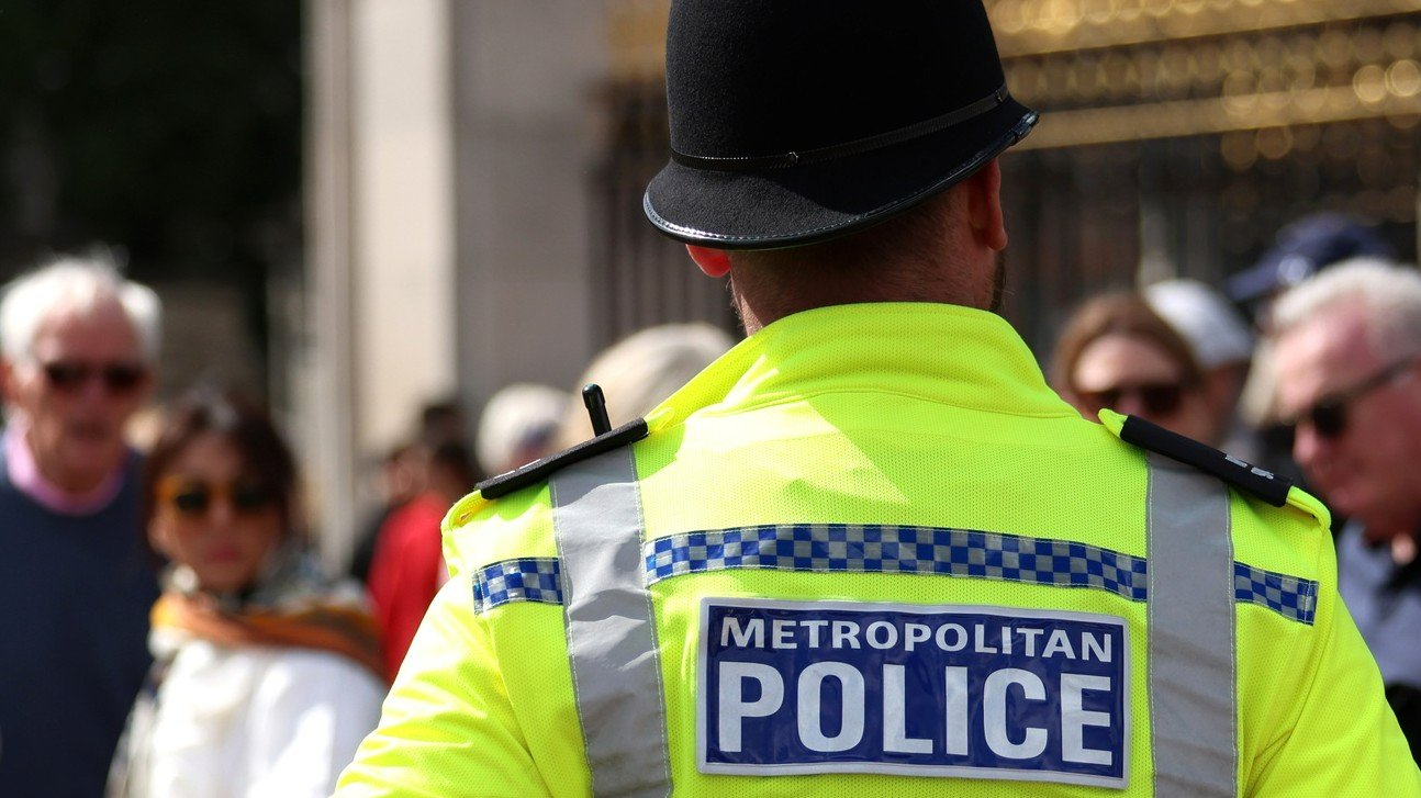 Der Christenmarsch würde «mit hoher Wahrscheinlichkeit zu Gewalt und schweren Unruhen führen»: Standpunkt der Metropolitan Police in London. Bild: Keystone
