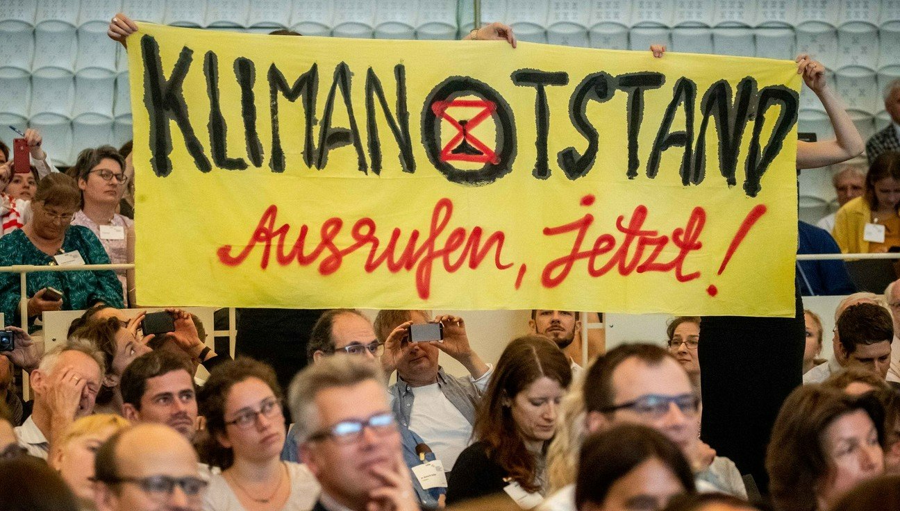 Die Tage des Klimanotstands scheinen gezählt: Demonstation in Berlin, 2019. Bild: Keystone