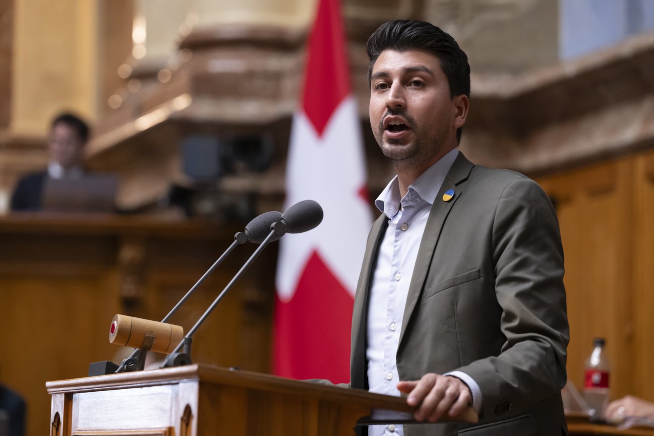Nationalrat und «Hamas-Apologet» (NZZ) Fabian Molina. Bild: Keystone