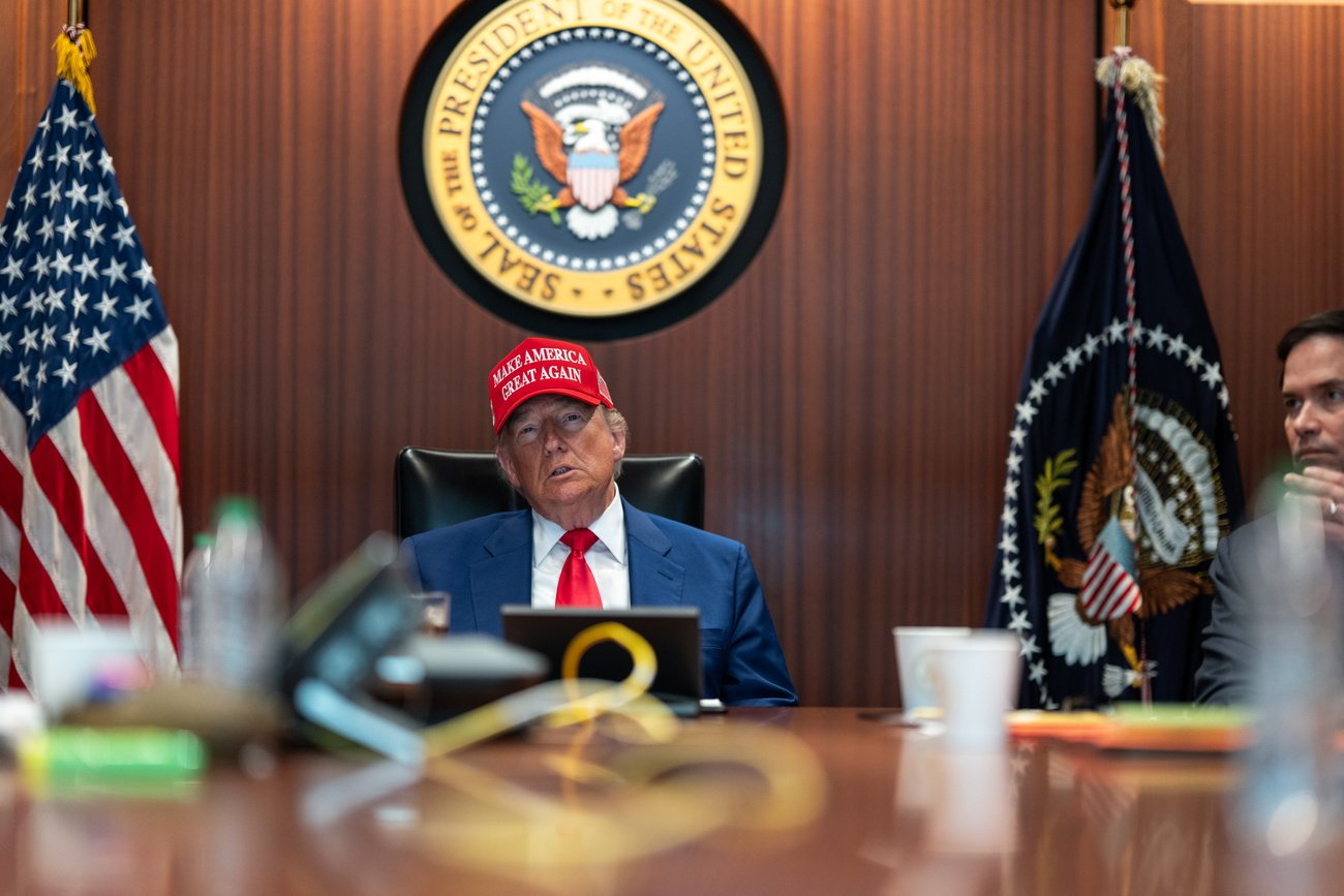 Donald Trump, US-Präsident und Deceptor-in-Chief. Bild: Keystone