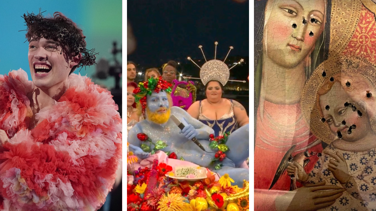 Alle gegen Jesus: Nemo trägt die Dornenkrone, die Eröffnungszeremonie der Olympischen Spiele in Paris macht sich über das letzte Abendmahl lustig, Sanja Ameti schiesst auf Baby Christus.