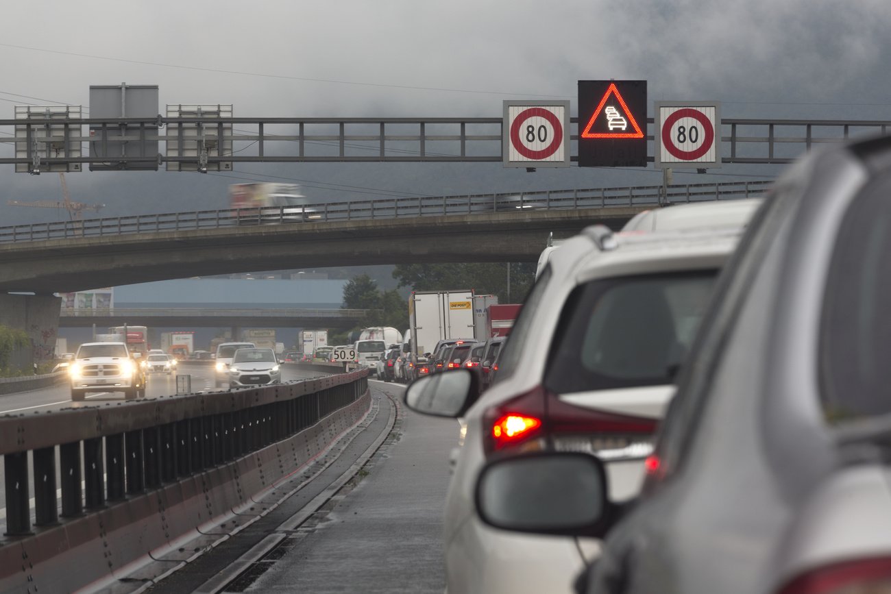 «Der Verkehr wird so oder so weiter zunehmen». Bild: Keystone