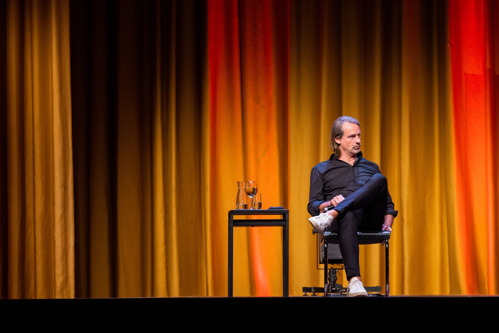 Richard David Precht im Rahmen des Philosophiefestivals «Phil.Cologne». (Bild: Rolf Vennenbernd)