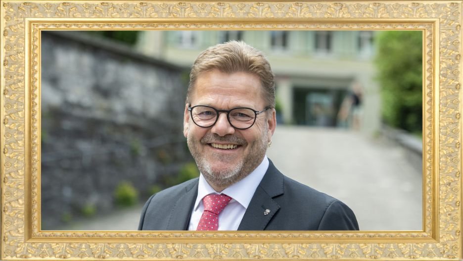 Der Nidwaldner Regierungsrat Peter Truttman (GLP) ist Präsident der Zentralschweizer Sozialdirektorenkonferenz (ZSODK), die den Bundesrat vor einer Kostenexplosion beim Schutzstatus S warnt. Bild: Keystone/Nebelspalter