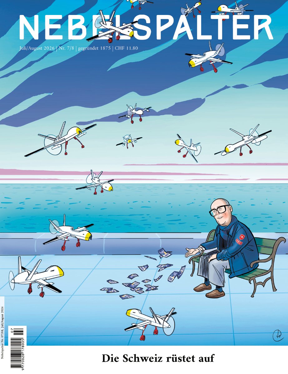 Cover Nebelspalter 07/08-2026