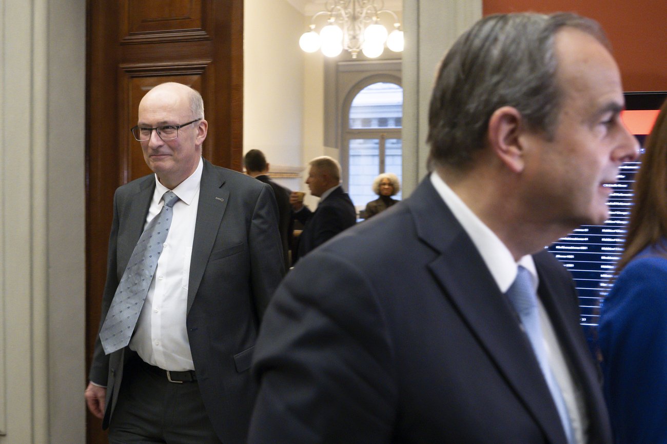 Zwei Kritiker der Rahmenverträge aus der Mitte: die Nationalräte Markus Ritter (links) und Gerhard Pfister. Bild: Keystone