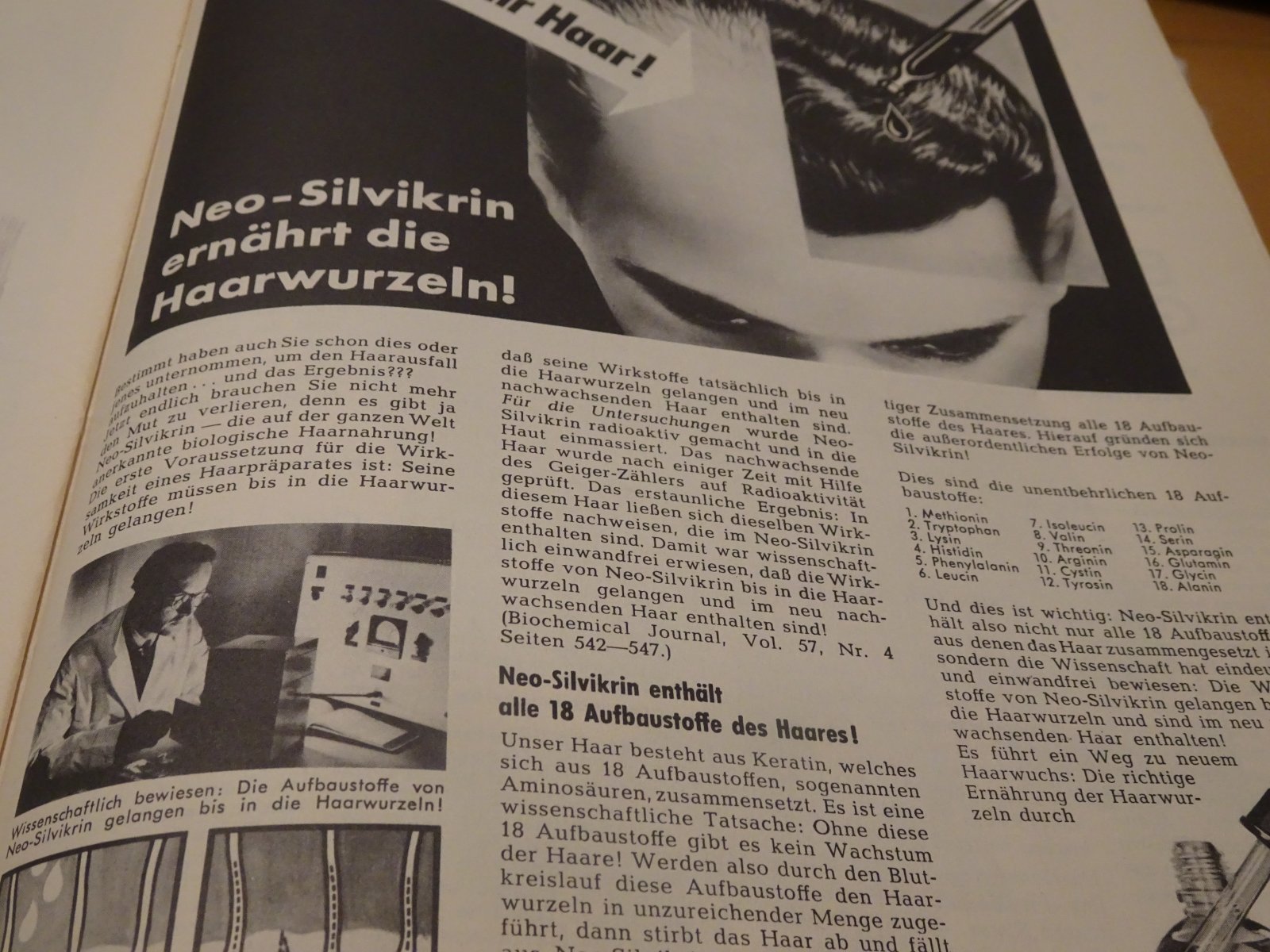 Wissenschaftliche Untersuchungen zeigen: Neo-Silvikrin hilft wie Dünger. Foto: Beni Frenkel