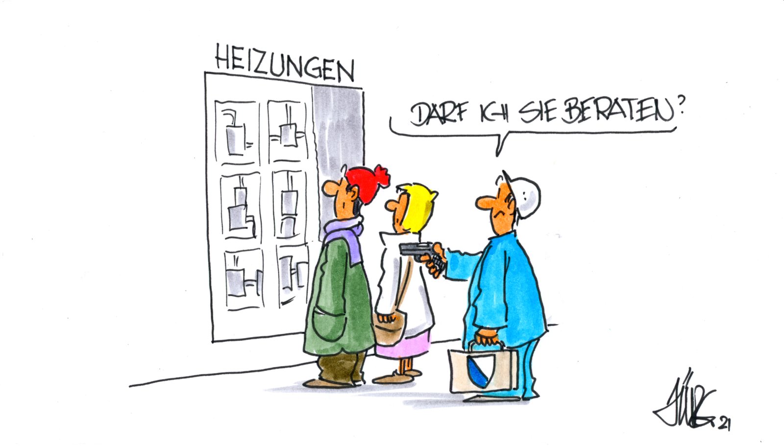 Karikatur: Jürg Kühni