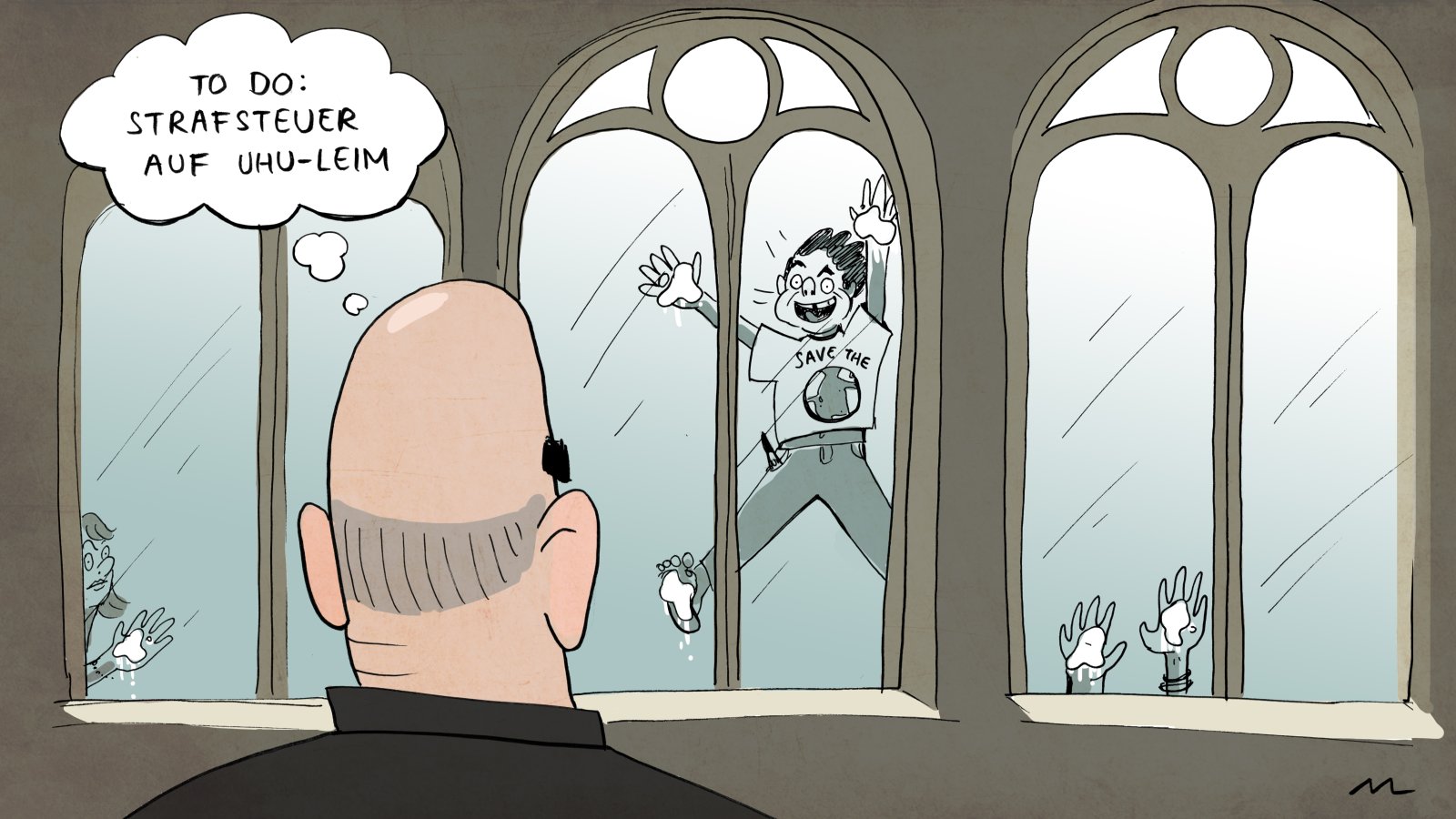 Karikatur: Marina Lutz