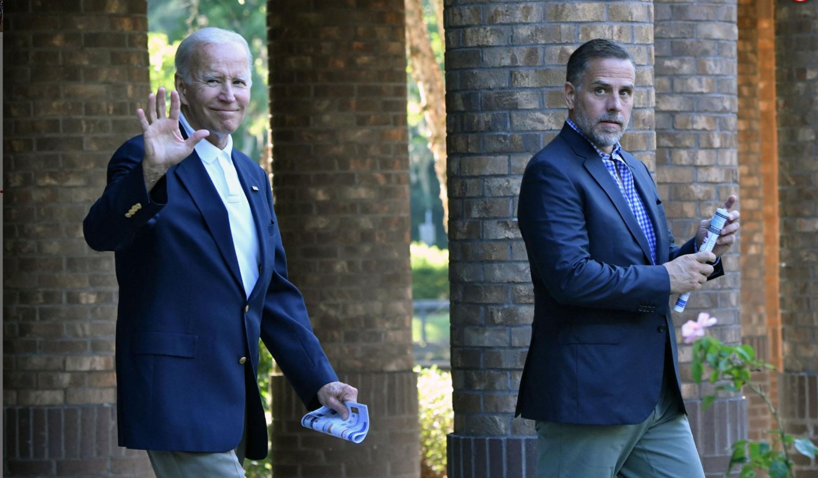 US-Präsident Joe Biden und sein Sohn Hunter.