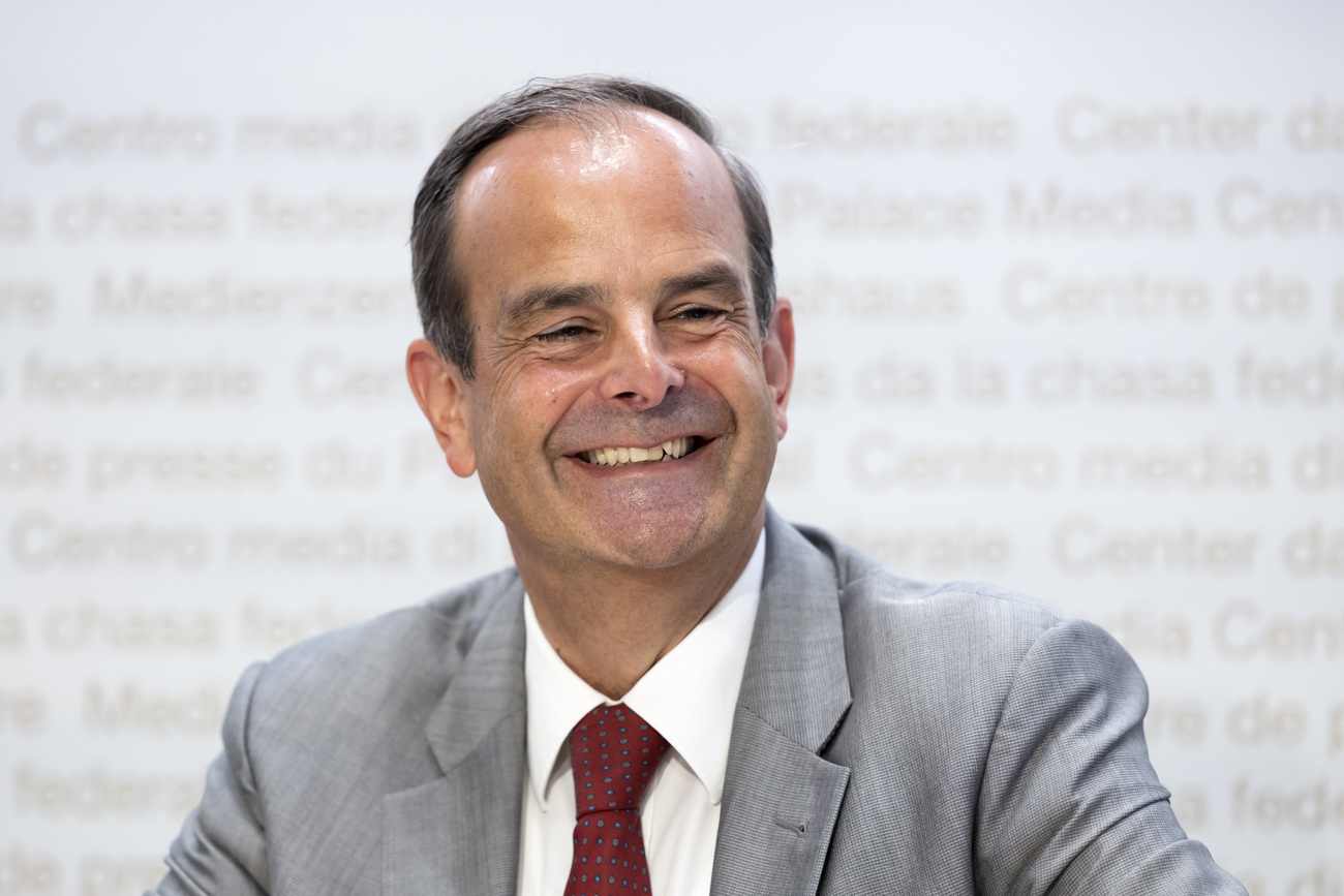 Gerhard Pfister im Umfragehoch – allerdings weiss er, dass dies nicht reicht. (Bild: Keystone)