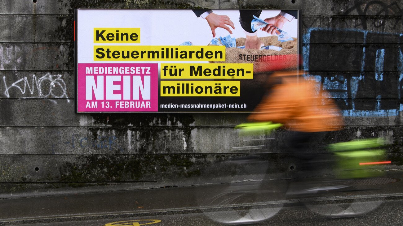 Abgelehnt und trotzdem zurück: die Medienförderung. Bild: Keystone