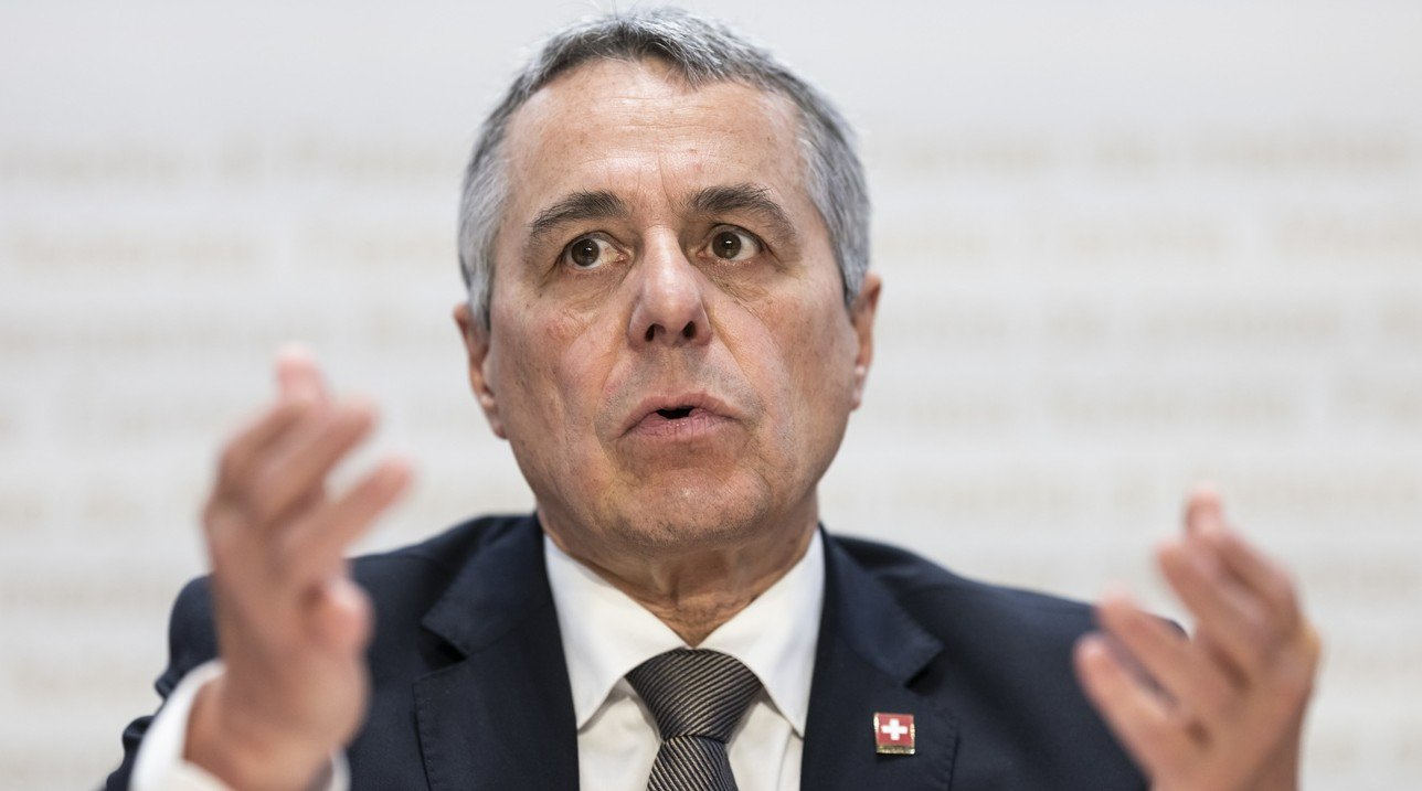 «Diese Pressekonferenz zu den EU-Verträgen hat mich fertig gemacht»: Bundesrat Ignazio Cassis. Bild: Keystone