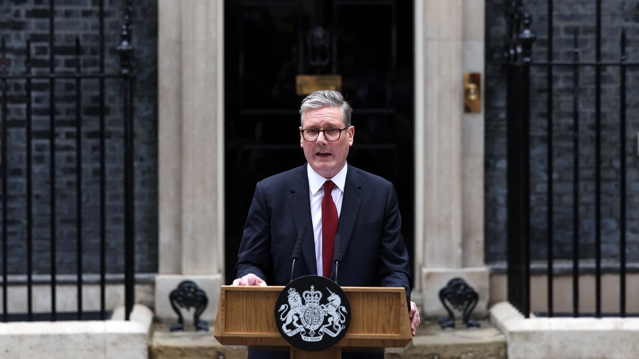 Keir Starmer, angeschlagen, angezählt, Premierminister auf Zeit. Bild: Keystone