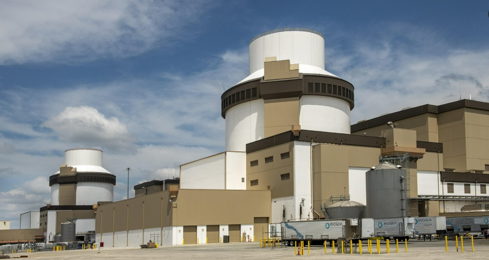 In 15 Minuten von 50 auf 100 Prozent Leistung: Kernkraftwerke Vogtle 3 und 4 mit je einem AP1000-Reaktor, USA. Bild: Keystone