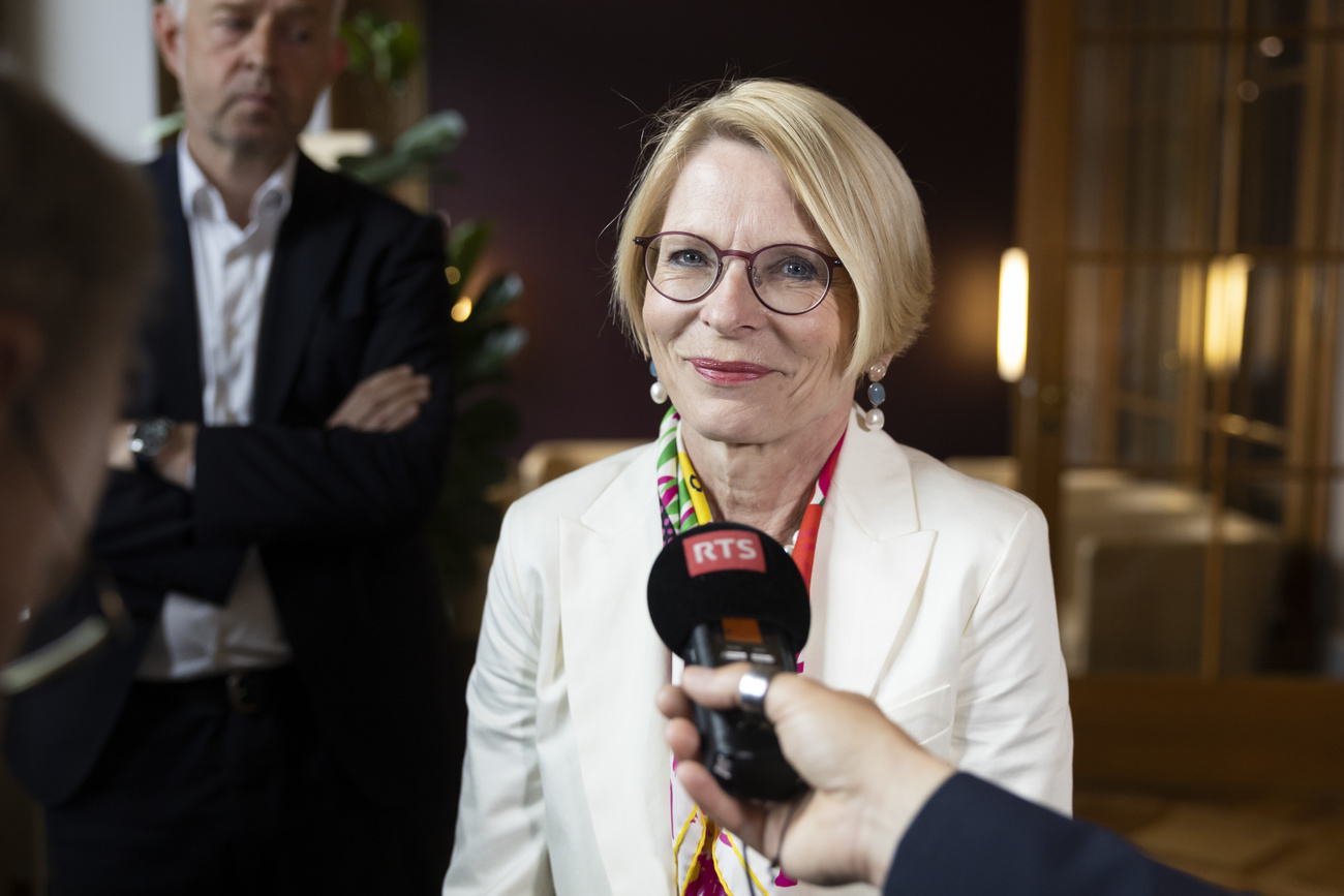 Staatssekretärin Livia Leu verlässt das EDA. Damit zeigt sie ihre Geradlinigkeit – und was die Schweiz an ihr verliert. (Bild: Keystone /Peter Klaunzer)