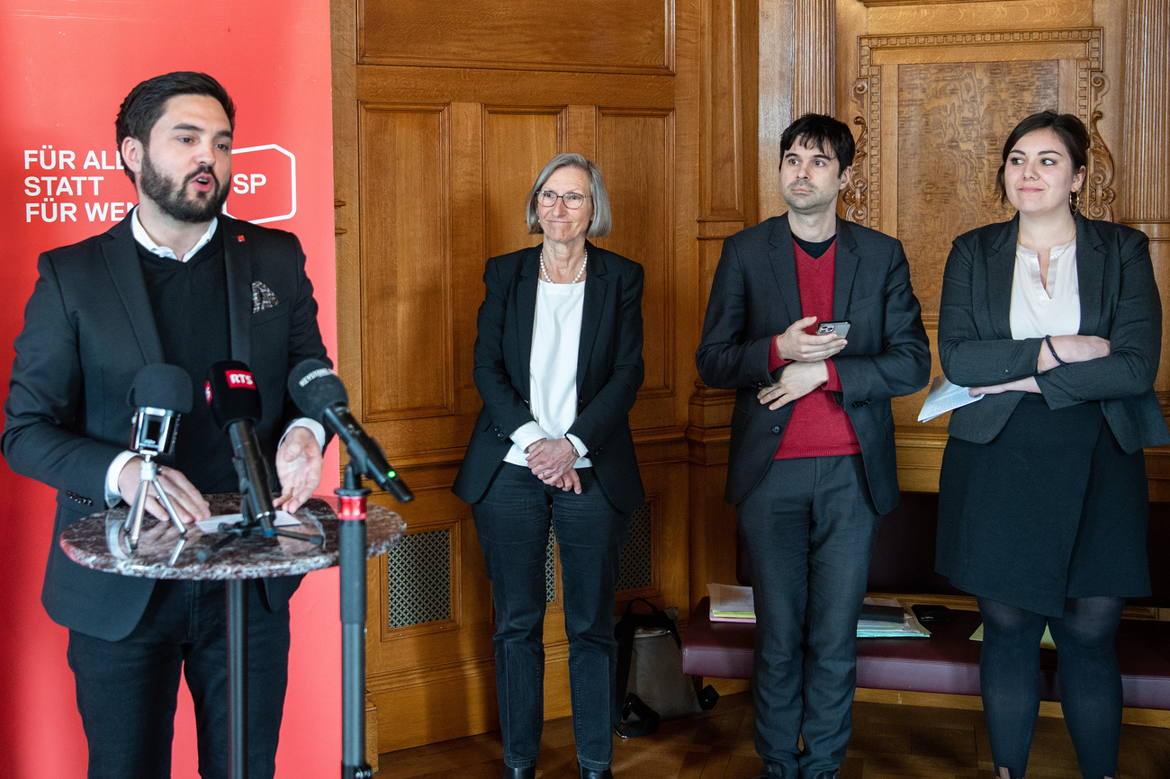 Das neue Co-Präsidium der SP-Fraktion: Samuel Bendahan und Samira Marti. (Bild: Keystone)