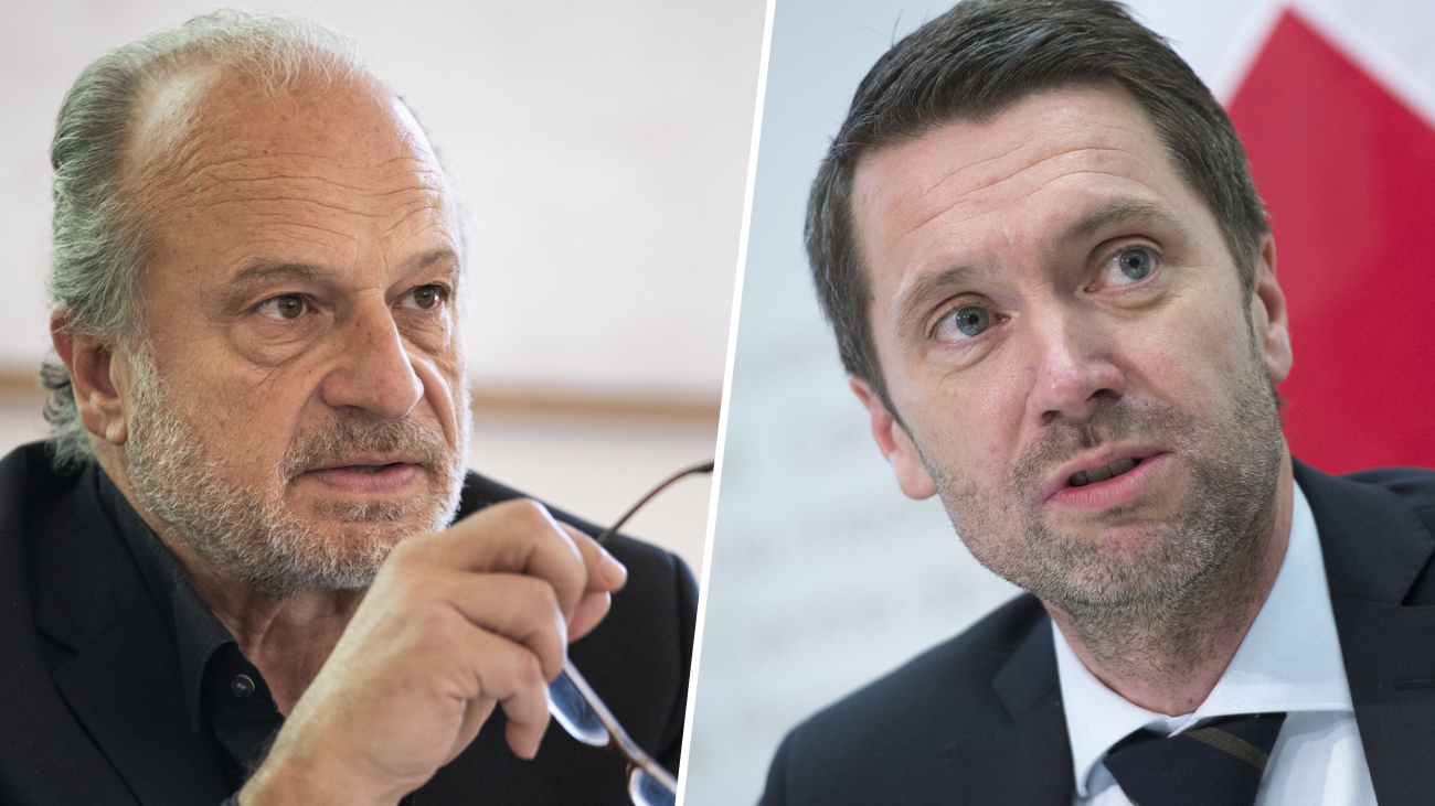 Möchten die Führung der FDP Kanton Zürich übernehmen: Leutenegger oder Grünenfelder. Bild: Eigene Montage