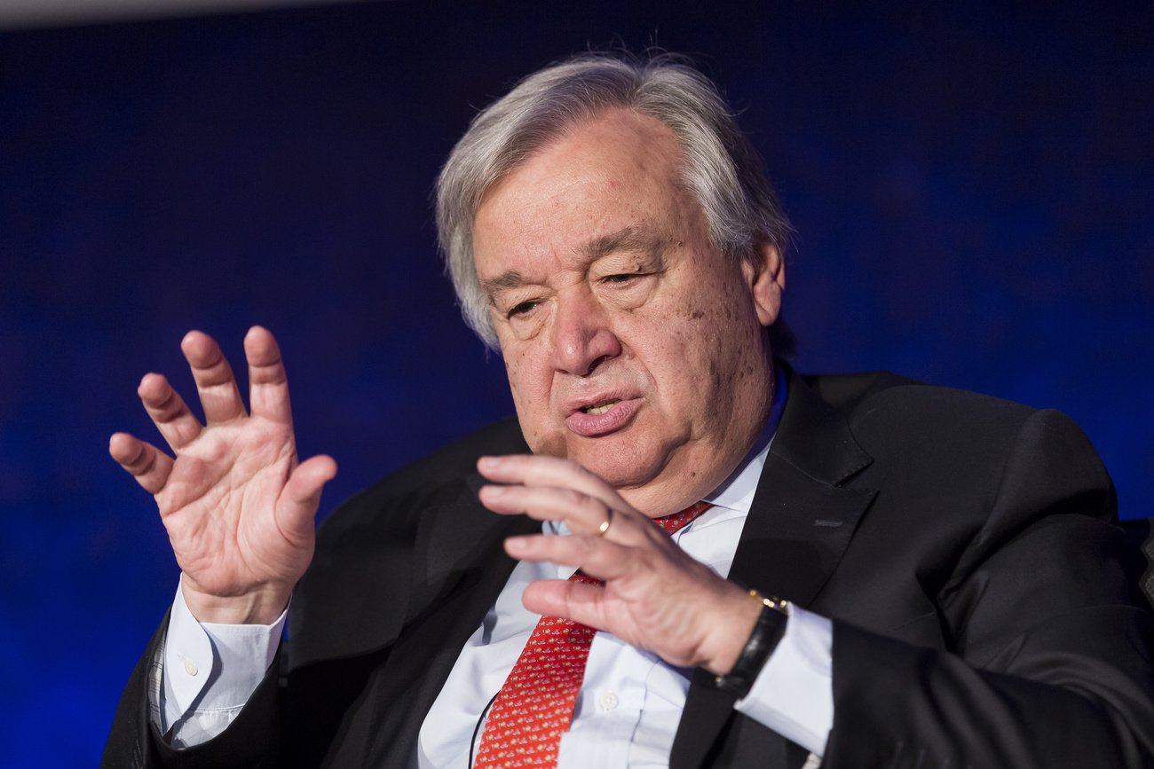 «Immer schlimmer»: Uno-Generalsekretär Antonio Guterres. Bild: Keystone