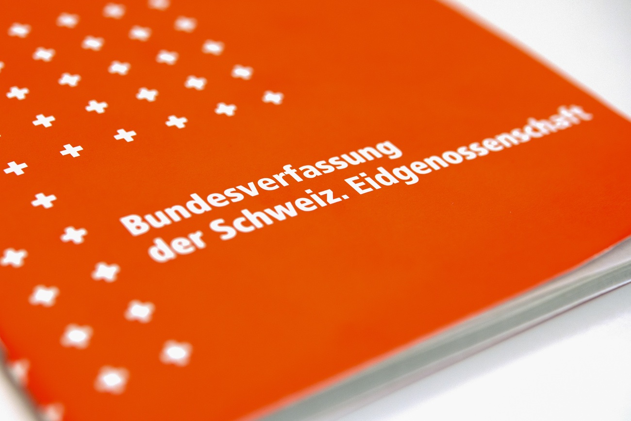 Artikel 5 unserer Bundesverfassung verlangt vom Bund und den Kantonen die «Beachtung» des Völkerrechts. Bild: Keystone