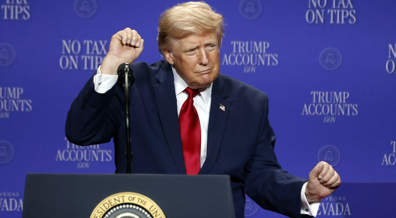 «Ziemlich tödlich»: US-Präsident Donald Trump. Bild: Keystone