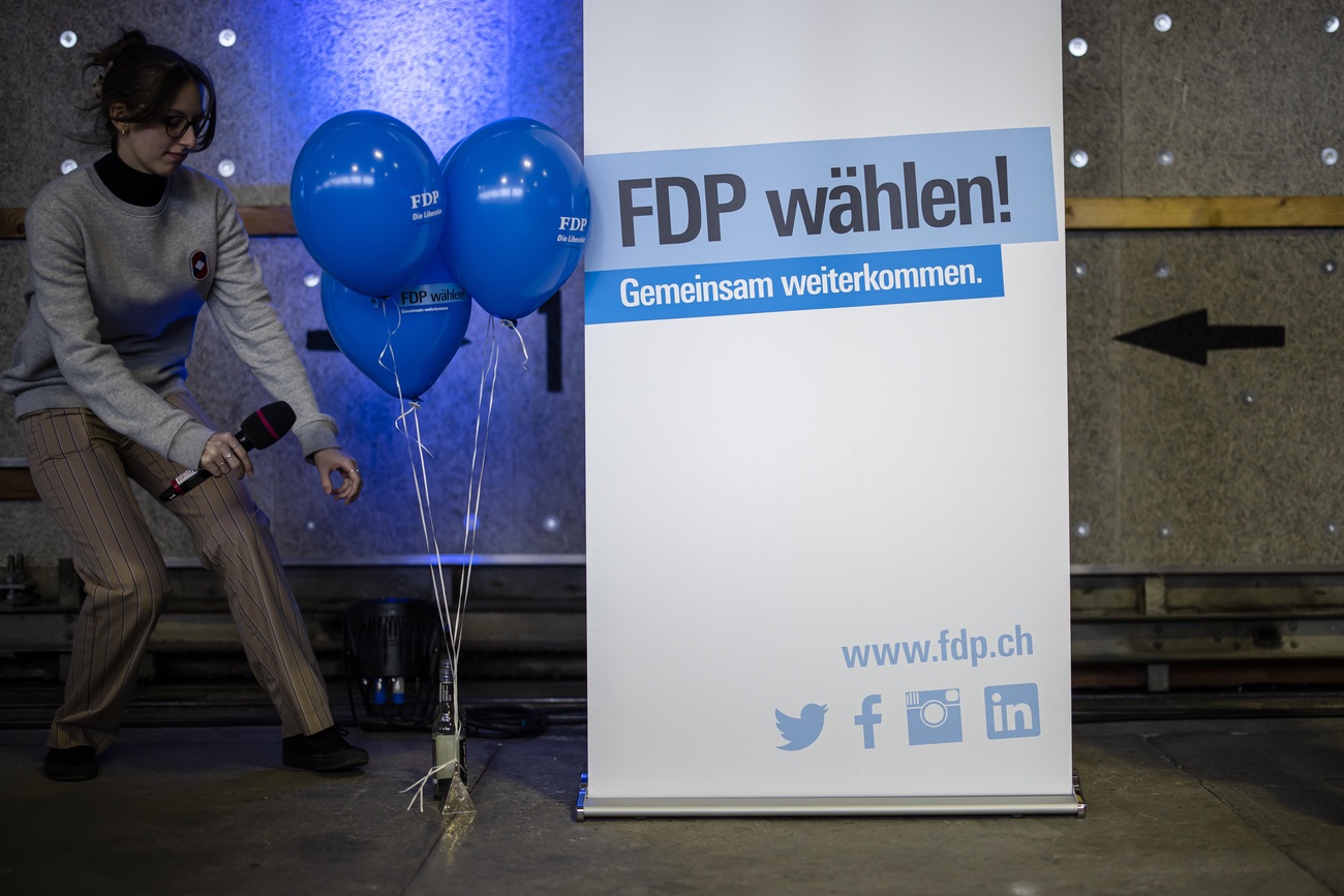 Opfer von Spott und Häme: Die FDP. Bild: Keystone