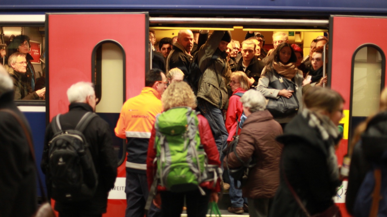 Verdichtung am Zürcher Hauptbahnhof. Bild: Keystone