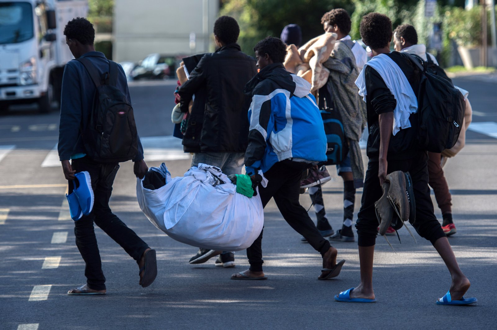 Das Staatssekretariat für Migration erwartet einen anhaltenden Ansturm auf die Asyl-Empfangszentren. Bild: Keystone