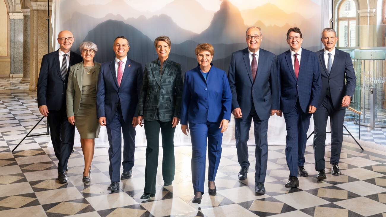 Bundesrat 2024. Bild: Keystone