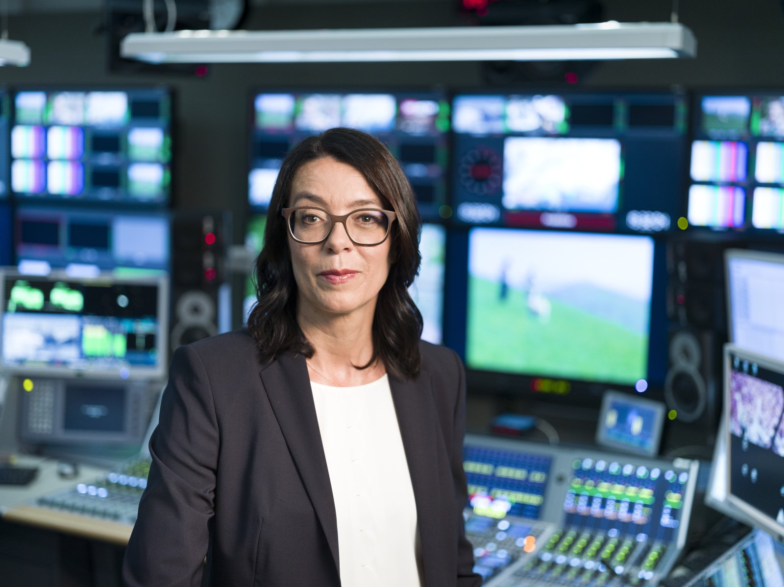 Nathalie Wappler, Direktorin von Schweizer Radio und Fernsehen, SRF (KEYSTONE/Gaetan Bally)