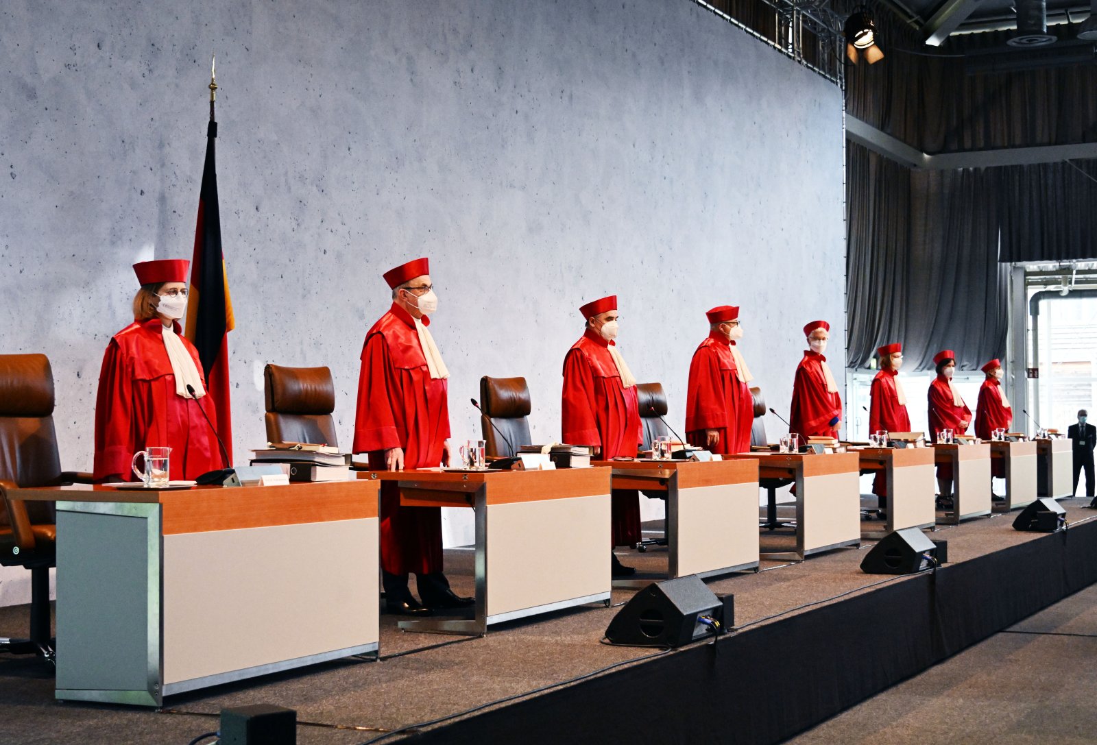 Freispruch für die Politik: Das deutsche Bundesverfassungsgericht in Karlsruhe genehmigte die Impfpflicht in bestimmten Bereichen. (Bild. Keystone)
