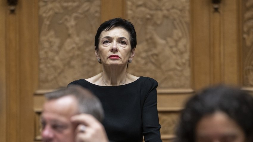 Die Armee hat für sie Priorität: Marianne Binder, Mitte-Ständerätin aus dem Aargau. Bild: Keystone