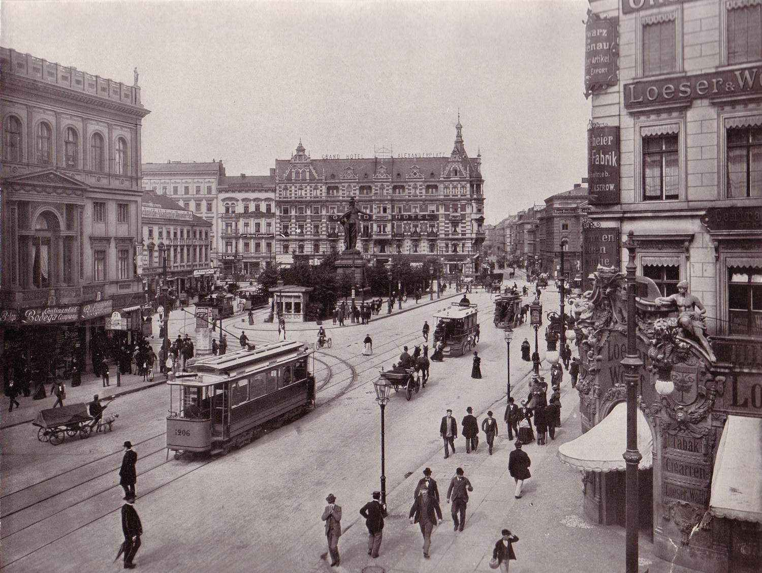 Berlin, ein Powerhouse des Kapitalismus – vor 100 Jahren. Bild: Keystone