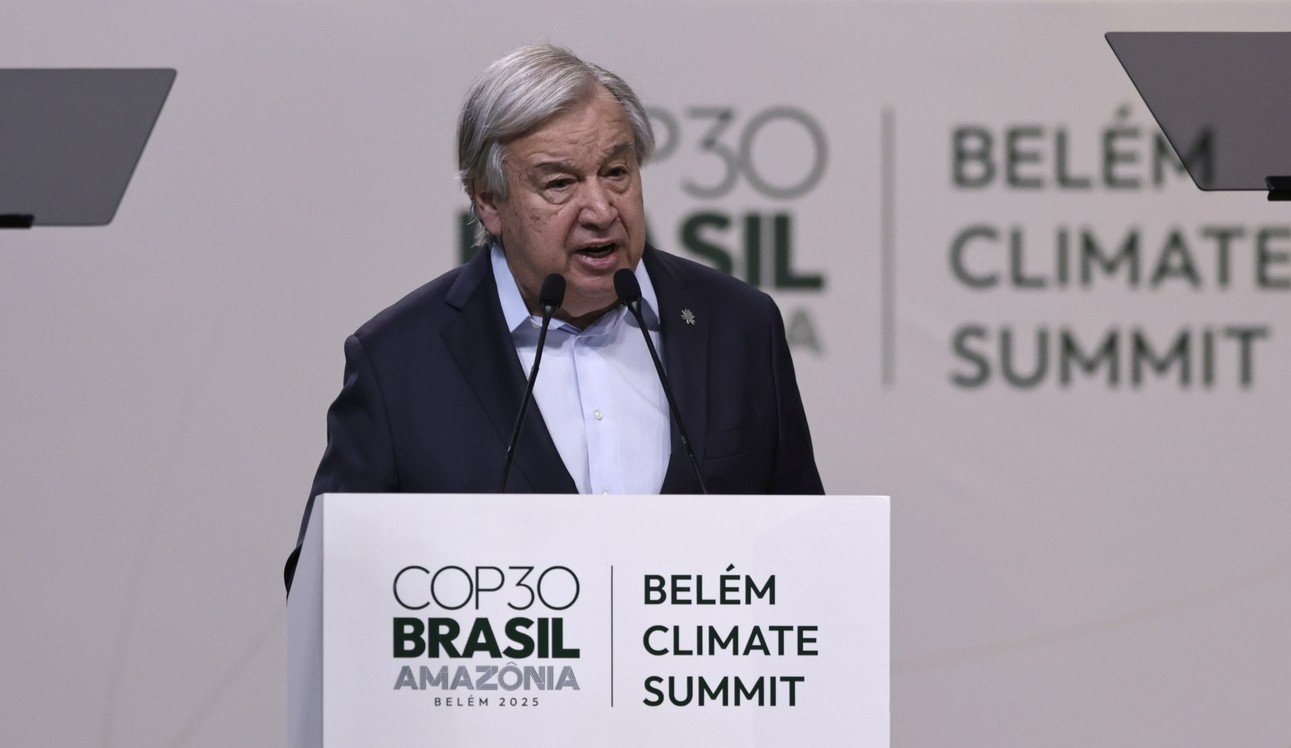 «Die Ära des globalen Siedens hat begonnen»: Uno-Generalsekretär António Guterres. Bild: Keystone