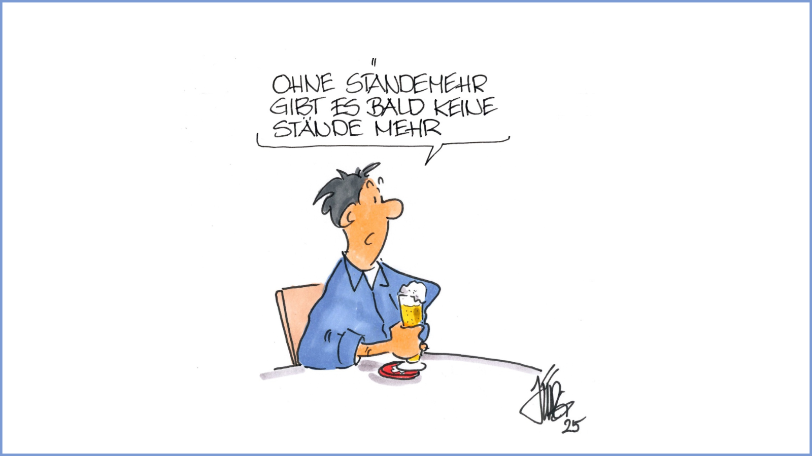 Karikatur Jürg Kühni