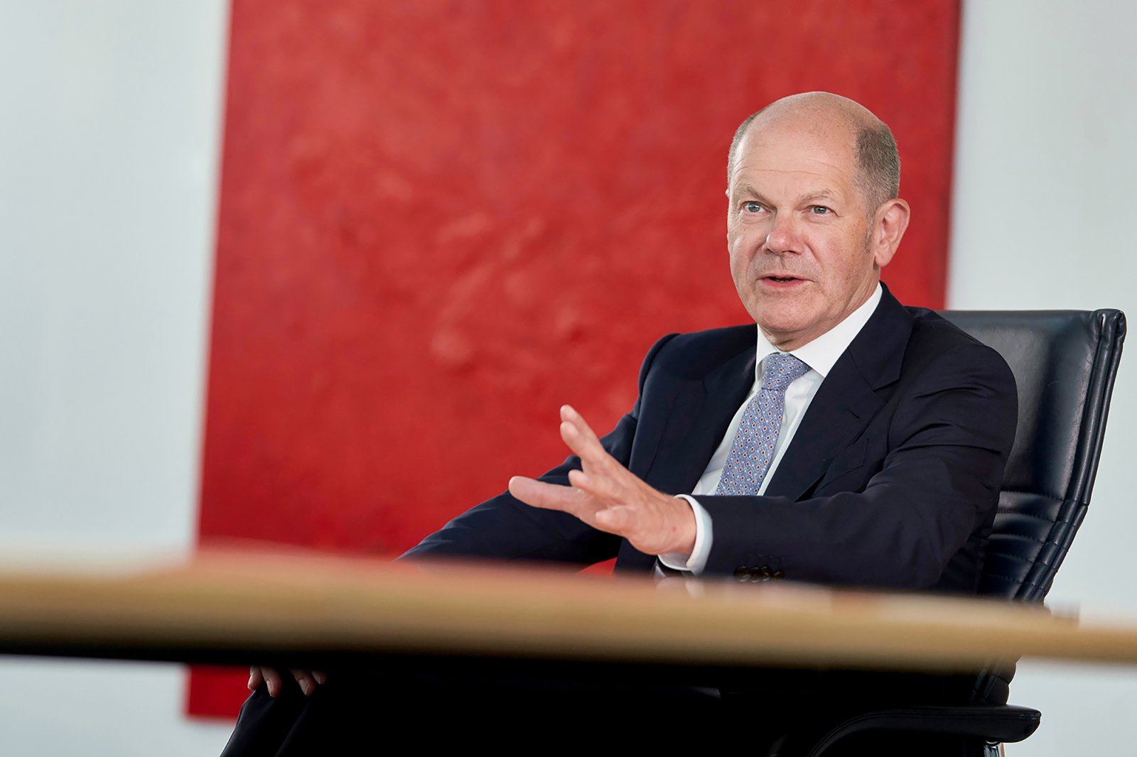 Olaf Scholz, deutscher Bundeskanzler.