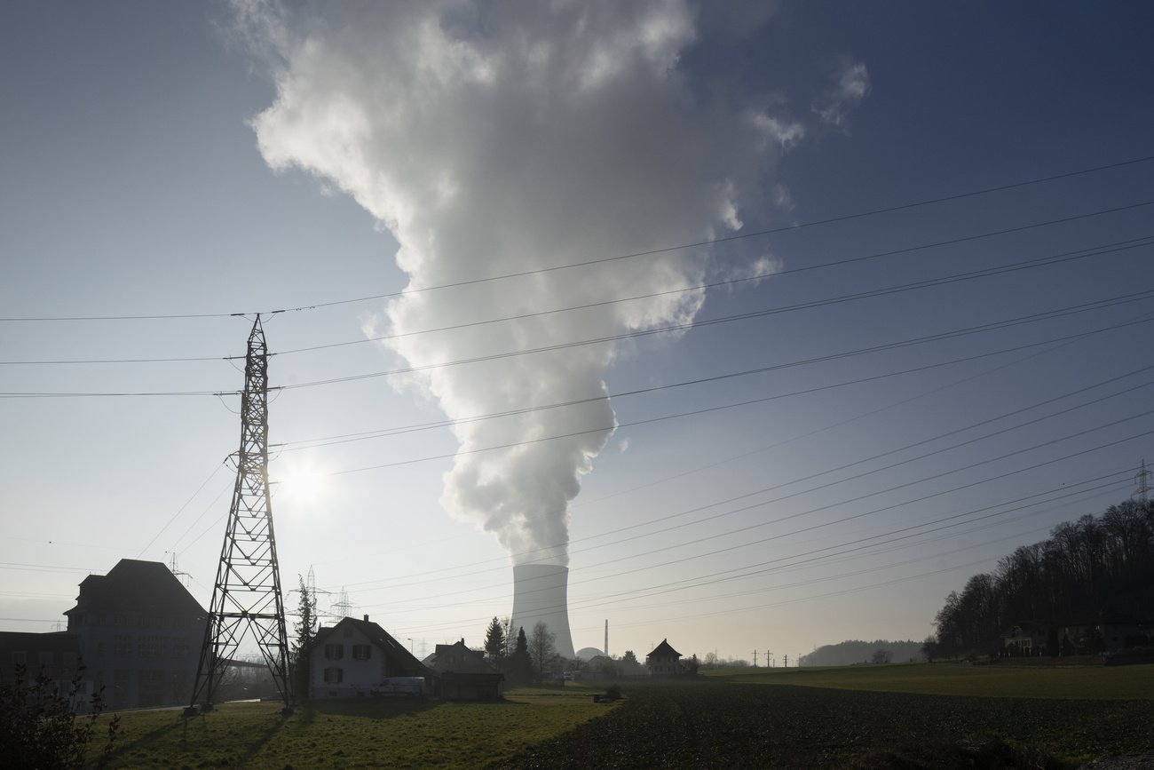 Die Schweiz musste im vergangenen Winter wegen der Revision beim KKW Gösgen mehr Strom als in anderen Jahren importieren. Die Gewährleistung der Versorgungssicherheit liegt vorwiegend an den Lieferungen aus französischen Kernkraftwerken. Bild: Keystone