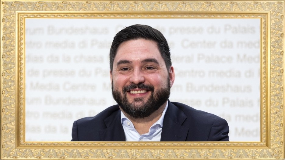 Für seine Forderungen nach mehr staatlicher Kontrolle als Lösung aller Probleme verdient er den Titel «Löli des Tages»: SP-Co-Parteipräsident Cédric Wermuth. Bild: Keystone/Nebelspalter