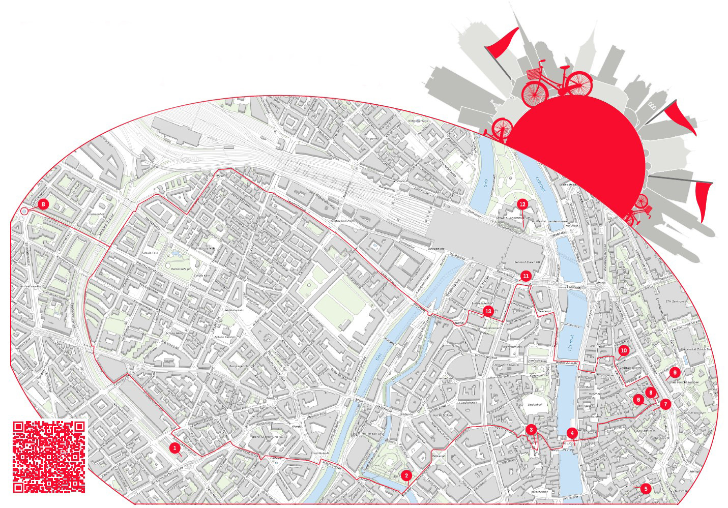 «Koloniale Rundfahrt»  durch Zürich. Bild: Aus dem Programm des Vereins.