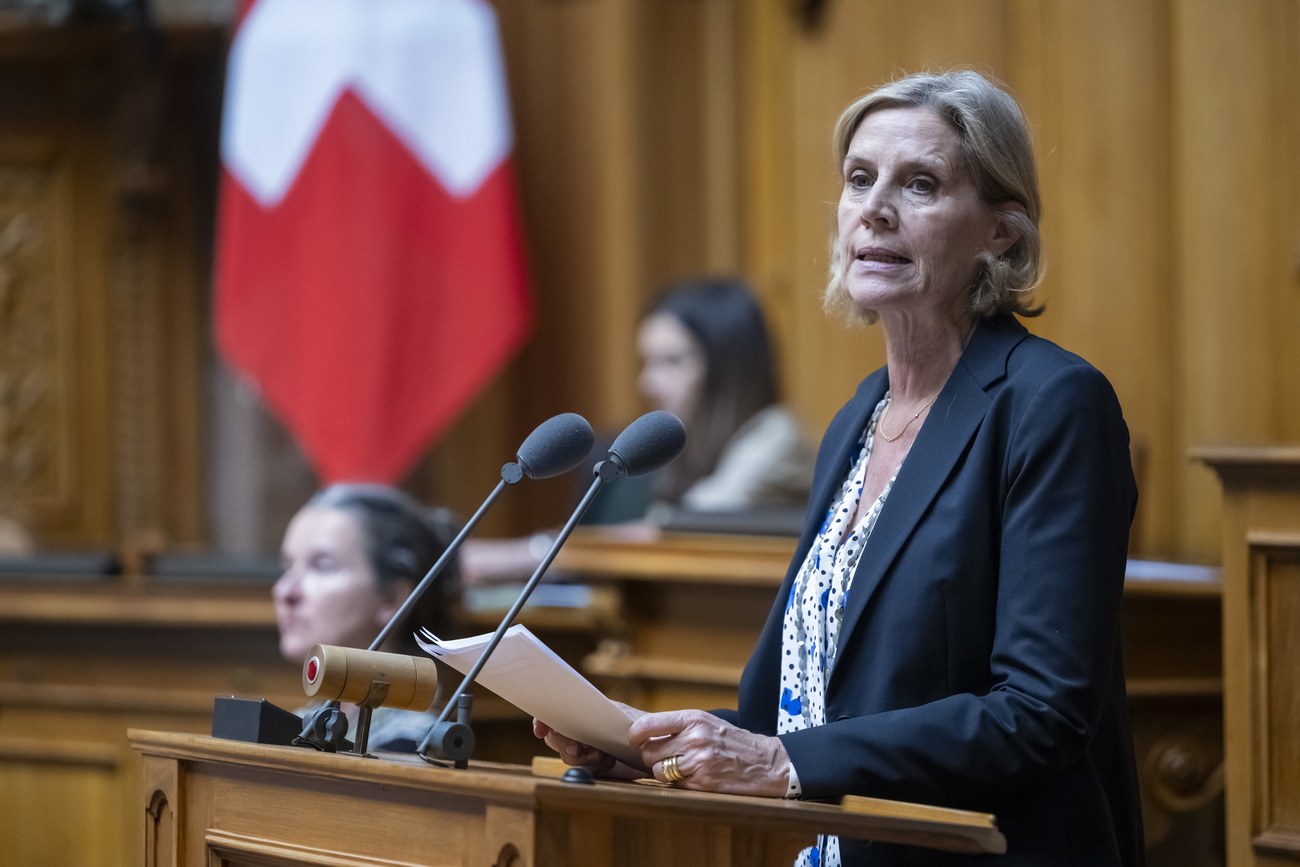 LDP-Nationalrätin Patricia von Falkenstein erreicht nur vier von zehn Punkten im Parlamentarier-Ranking. (Bild: Keystone)