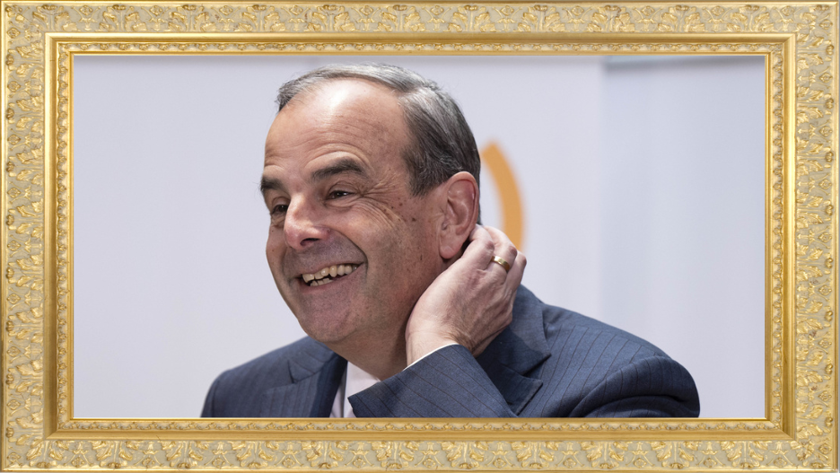 Querdenker in der APK-N: Gerhard Pfister, Mitte-Nationalrat aus Zug. Bild: Keystone/eigene Montage