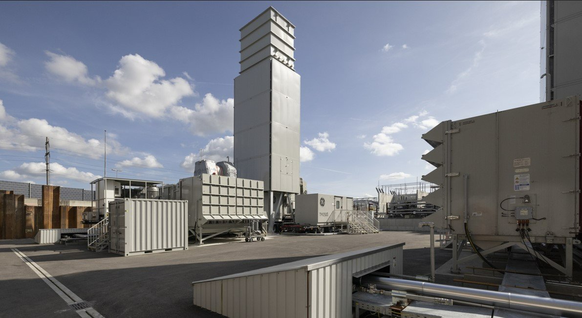 Die Schweiz kann künftig nicht mehr frei über Kraftwerksreserven entscheiden: Bestehendes Not-Gaskraftwerk in Birr AG. Bild: Keystone